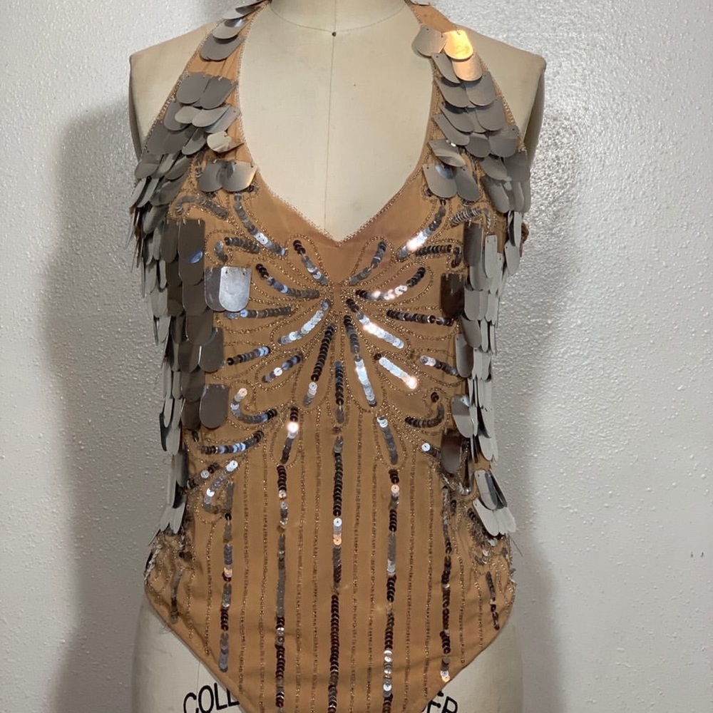 Sequined Bodysuit